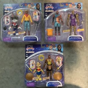 Space Jam (New) Figure Bundle - 6 figures